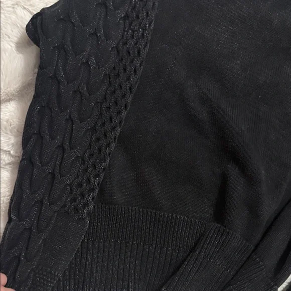 Gilded Intent Black/grey Women's Sweater - Picture 11 of 12